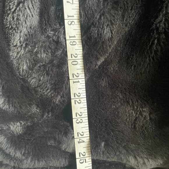 Ralph Lauren Reversible Hooded Ladies Faux Fur Jacket - Picture 4 of 5